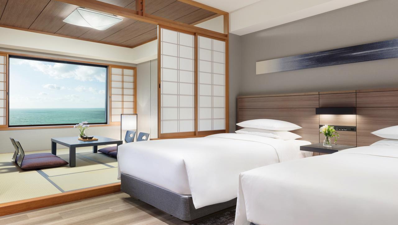 Nanki-Shirahama Marriott Hotel Exterior foto Deluxe Ocean View Room